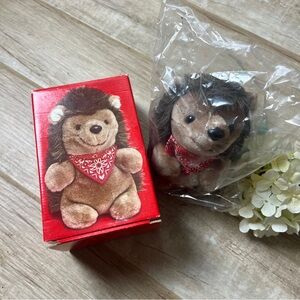 Vintage Collectible Avon Herbert The Hedgehog Plush Puppet 1984 New With Box